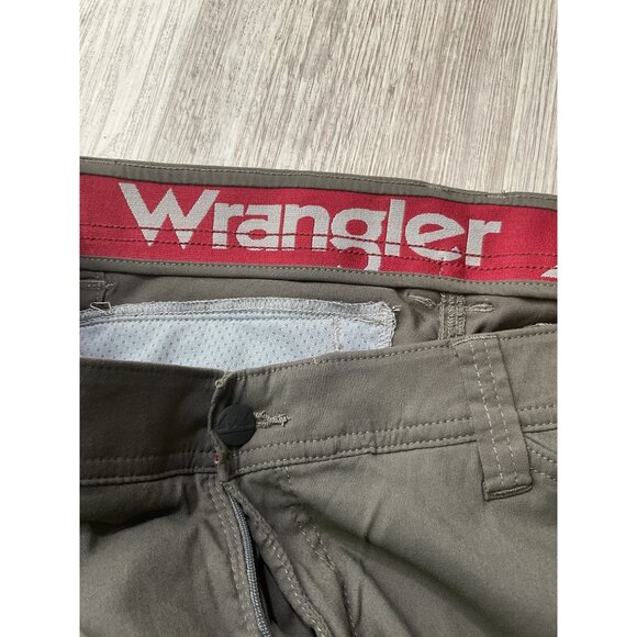 Wrangler Mens Cargo Pants 34 X 30 Nylon & Elastane Dark Gray - Picture 2 of 7